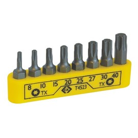 C.K T4523 TX Screwdriver Bit Set, Grey