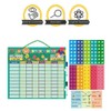 Magnetic Reward Behavior Chore Chart for Kids Magnetic Broad Calendar