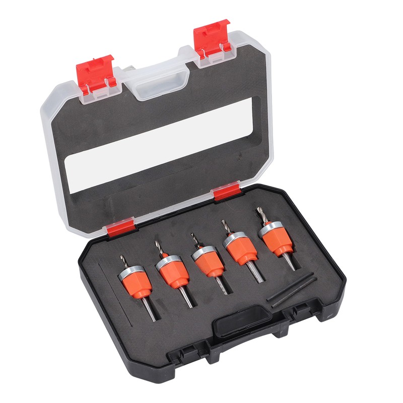 5 Pcs Countersink Drill Bit Set 2.8 3 3.2 3.5