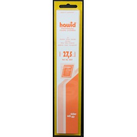 Hawid 25 210x27.5mm stamp mount strips. Clear.