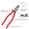 HYDDNice Wheeled Glass Tile Stained Glass Tool Set Breaking Grozer