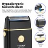 Electric Foil Shaver for Men, Cordless Reciprocating USB-C Rechargeable Mens