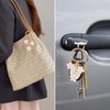 ZGDEIWGF 2 Pieces Keychains, Cherry Blossom Butterfly Keychain, Women's Keychain,