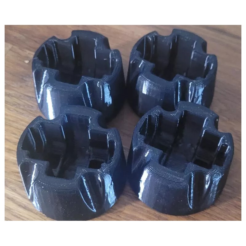 Non-Marring 1-1/4" Caster Wheel Pads for Antique Singer Treadle Sewing