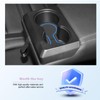 LUWU 2024 Ford Ranger Center Console Liners - XL/XLT/Lariat/Raptor Cup