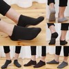 2024 Men's Anti-slip Pilates & Yoga Socks - Polyester Cotton Blend Iron Gray 20ea