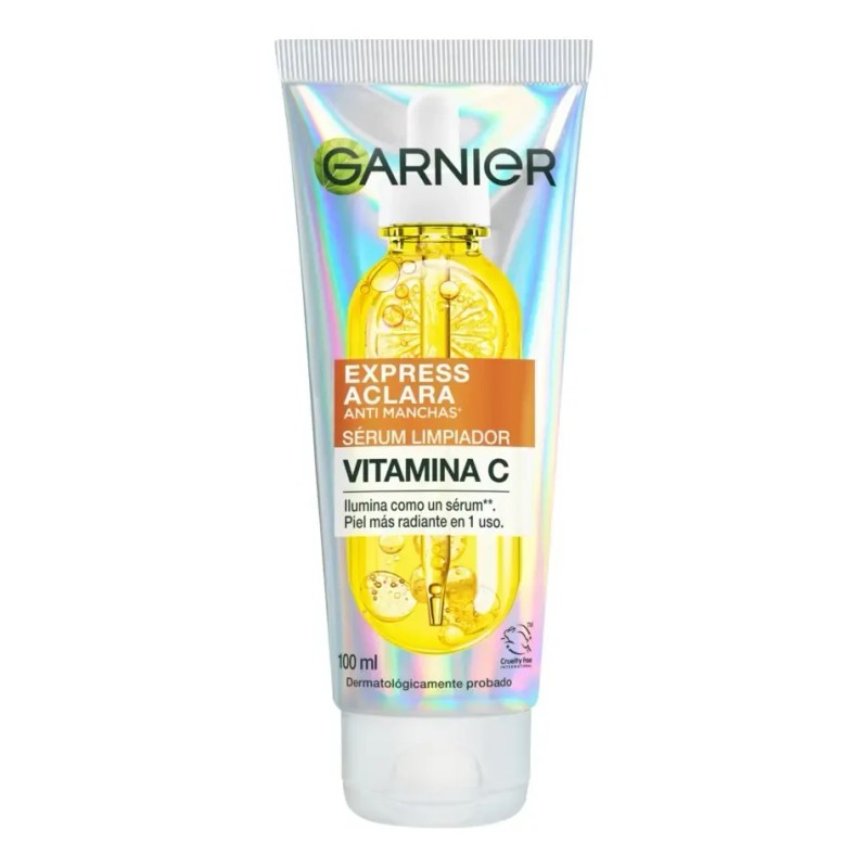 Serum Limpiador Facial Iluminador Vitamina C 100ml Garnier