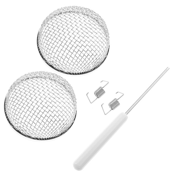 LIFKOME 2pcs Rv Vent Cover Rv Water Heater Cover Screen