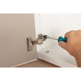 wolfcraft Repair Kit for Pot Hinges - Body Side 11 Pieces I 4657000 I For Repair of Two Torn Hinges on Body