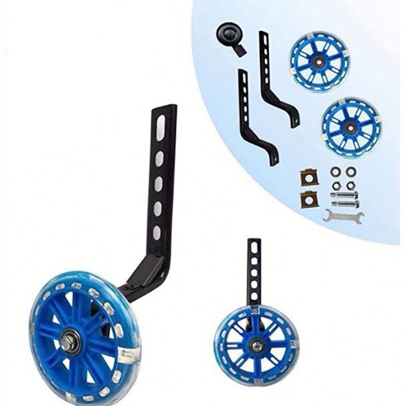 POOSR Kids Training Wheels for 20 Inch Bike Flash Bike