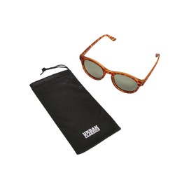 Urban Classics Unisex Sunrise Uc Sunglasses, Brown Leo/Green, Unit size