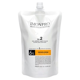 Beautiful Imon Hair Color Oxidizer 6% 750g, 1 piece / 아름다운 아이몬 헤어칼라 산화제 6% 750g, 1개
