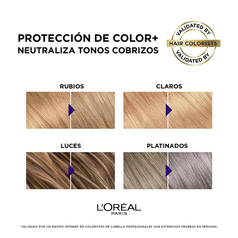 Kit Shampoo y Acondicionador L'oréal Paris Ever Pure Purple