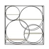 Deco 79 Metal Geometric Wall Shelf, 32" x 7" x