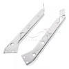 Unbranded Left Right Saddlebag Rail Support Brackets For Harley Electra