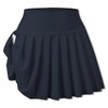 SANGTREE Falda de tenis atlética para mujeres, con bolsillos, 2 años