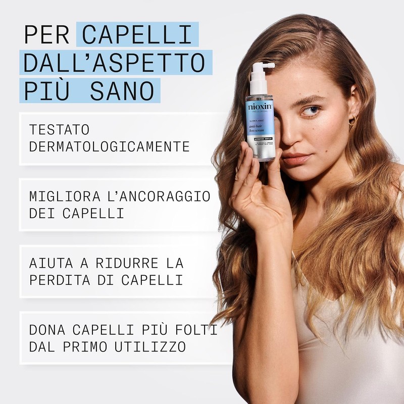 Nioxin Tratamiento del Cuero Cabelludo Anticaída Cabello Mujer y Hombre