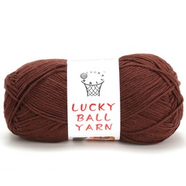 Milk Cotton Yarn,100g Yarn for Crochet,Amigurumi Yarn,Crochet Yarn for Crocheting,Cotton Yarn,Soft Yarn for Sweater,Hat,Socks,Baby Blankets(Coffee)