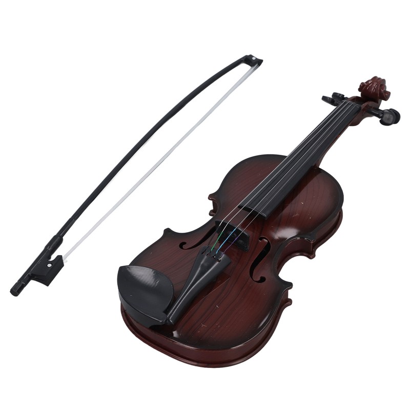 Kids Violin Toy Instrument Realistic Looking Educational Simulation Miniature Violin