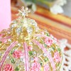 Rose Crown: Pierce 12-ex601 Various Colors (Gold Pink)