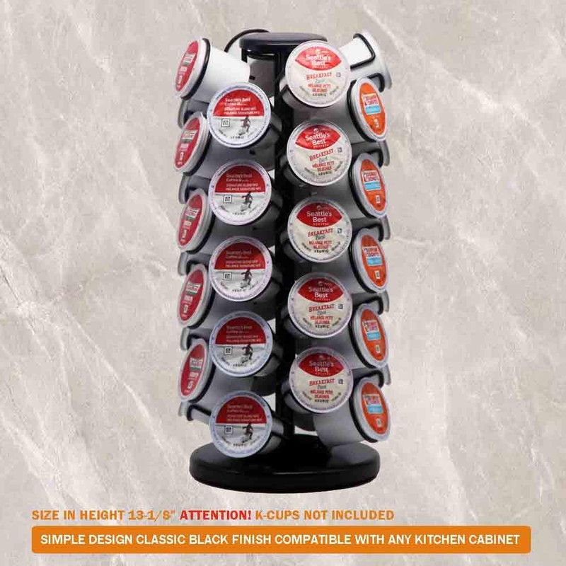 40pods K Cup Holders, K Cup Carousel, Coffee Pods Holder