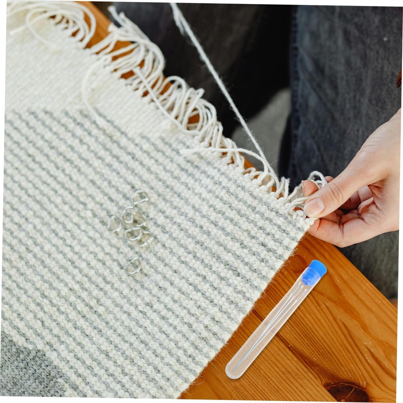 VILLFUL Pcs Embroidery Needles Storage Bottle Big Needles Tube Plastic