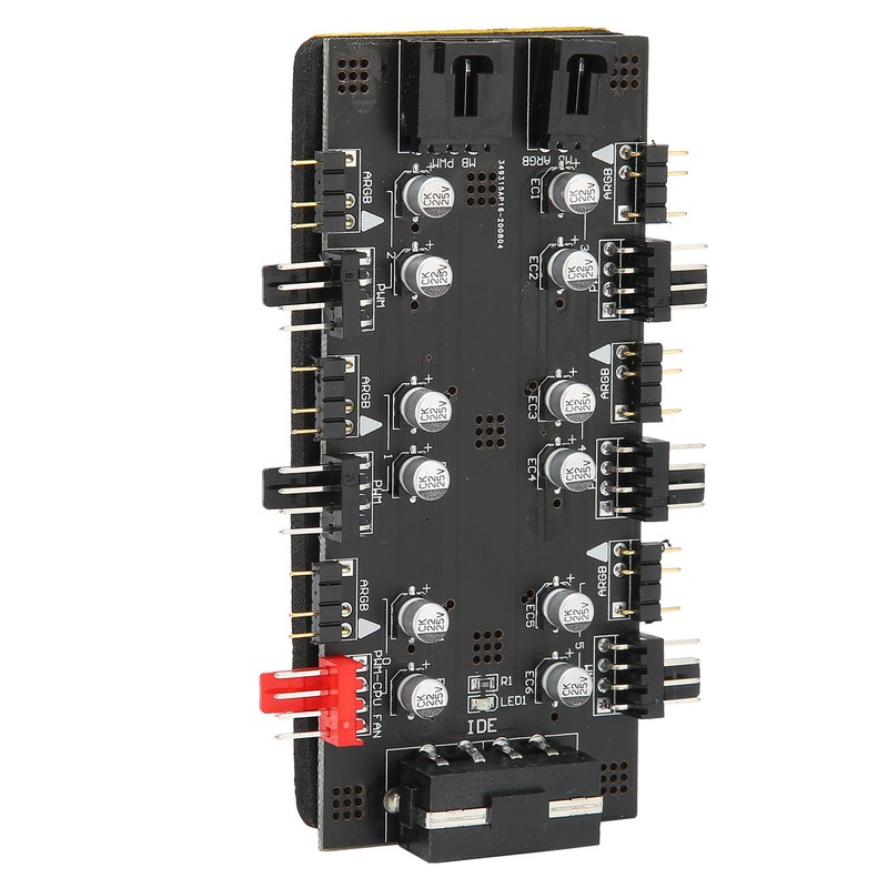 6 Way Splitter Hub 4PIN PWM Speed Regulation 3PIN ARGB