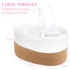 ABenkle Large Baby Diaper Caddy Baby Basket, Nursery Storage Bin