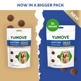 YuMOVE Senior Max Strength for Dogs Daily Bites 120 pack