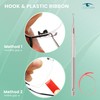 UCanSee Semi-Rimless Glasses Repair Kit - Includes a Hook for