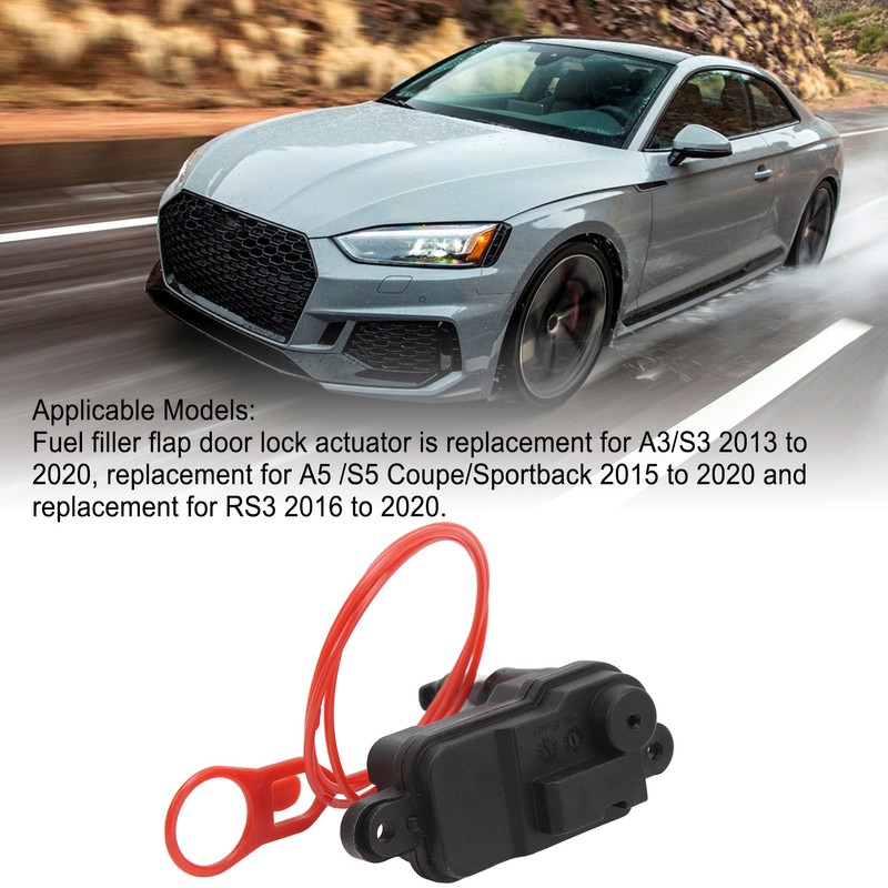 Fuel Filler Flap Actuator 8V0862153A Enhanced Security Rugged Fuel Filler