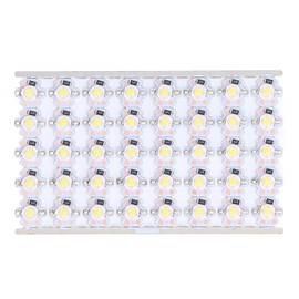 LED Chip Bulb High Brightness Energy Saving DIY Lamp Beads with Aluminum Plate for 1W 12V Headlights Cabinet LightsWhite Light