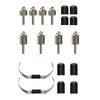 PATPET Replacement Prongs and Silicone Covers for P Collar 920