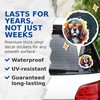 (2 Pack) Cavalier King Charles Spaniel Dog Stickers - Cavalier
