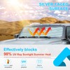 Windshield Sun Shade Compatible with Hummer EV Accessories 2024 2025
