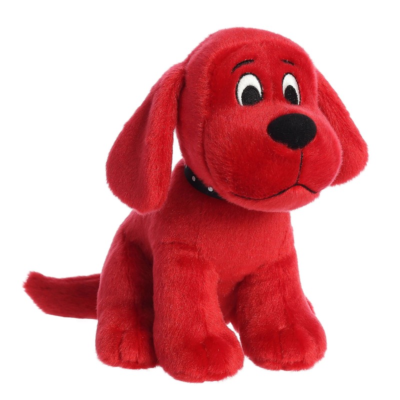 Aurora® Playful Clifford® Sitting Clifford Stuffed Animal - Childhood Nostalgia