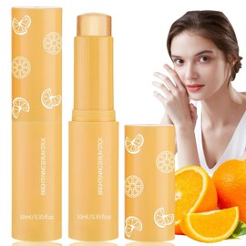 Bo/ost Brightening Serum Stick,Balm S/tick Vitamin C,B/rightening Vitamin C Serum St/ick,Vitamin C Br/ightening & Hydrating B/alm for Face and Body,Lightweight Brightening Balm,Collagen Stick for Face