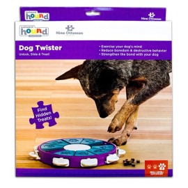 Outward Hound Nina Ottosson by Outward Hound Dog Twister Interactive Treat Puzzle Dog Toy
