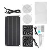 Solar Powered Fan 10W 6V Portable Monocrystalline Silicon PET Laminated