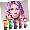 Healvian 5pcs Rainbow Hair Chalk Comb Quick Drying Temporary Hair