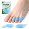Welnove 12-Pack Gel Pinky Toe Separators - Little Toe Spacers
