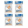 Yanoman Card Protector Hard Clear Set of 4