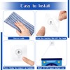 Singhoow 45 Pack Picture Hangers Without Nails, Heavy Duty No