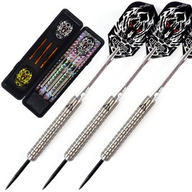 CUESOUL Tungsten Steel Tip Darts- Precise Barrels 24 Grams 90% Tungsten