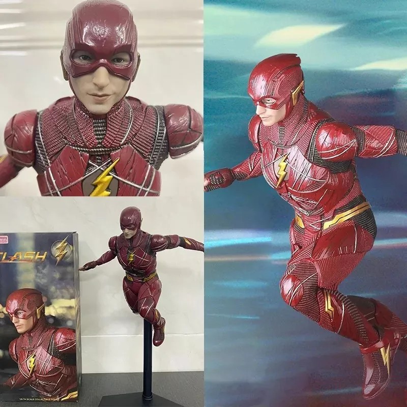 Crazy Toys Figura De Colección Flash De Ezra Miller Estatua