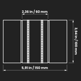 Repa Market 4" Inch Round Male Fit Noise Control Duct Connector with Flexible Soft Plastic Center – Coupler for HVAC Ducting, Dryer Vent Connector, Ventilation System – Galvanized Steel Extension