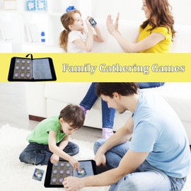 Trading Card Binder 900 Pockets, 9-Pocket Card Collection Binder with 50 Pcs Removable Sleeves, Card Binder with Zipper & Handle, Multi-use Trading Card Holder for Game/Football/Baseball Card (Black)