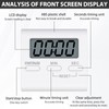 2 PCS Kitchen Timers for Cooking Digital Kitchen Timer Cooking