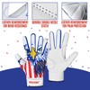 Hushe' Batting Gloves (White Eagle, Youth Small)