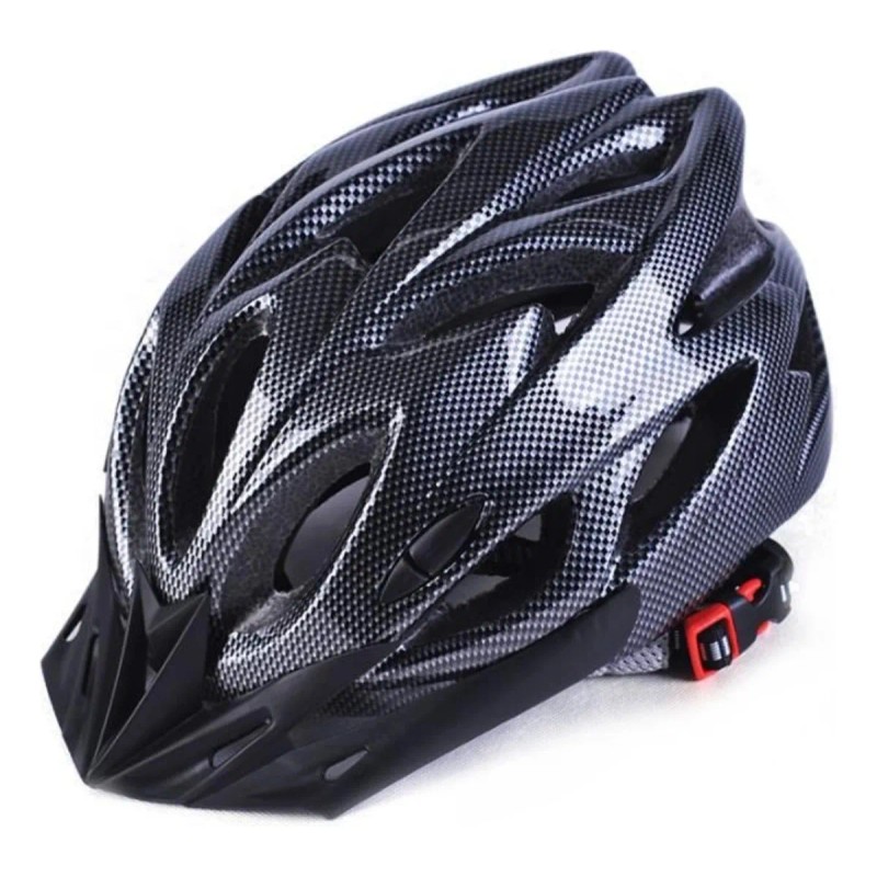 Casco De Bicicleta Con Accesorios De Ciclismo Luz Trasera